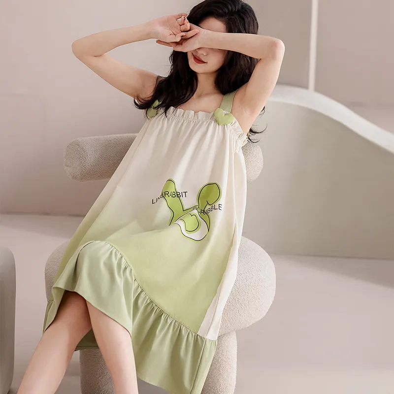 YUZHAOLIN Women's Nightgowns-4