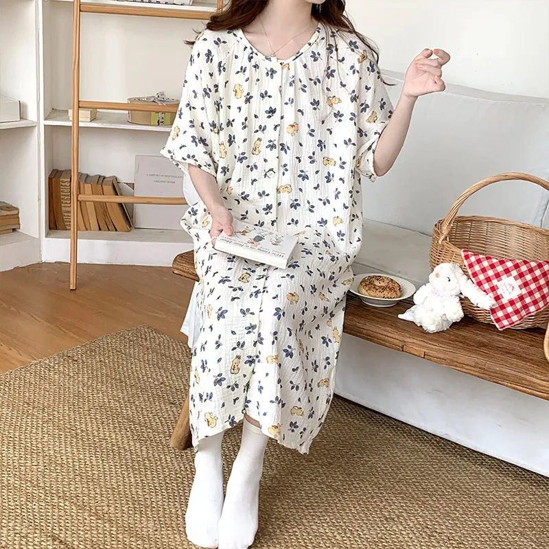 YUZHAOLIN Women's Nightgowns-2