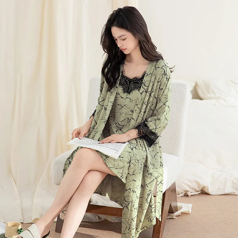 YUZHAOLIN Pajama Set Summer Women's-3