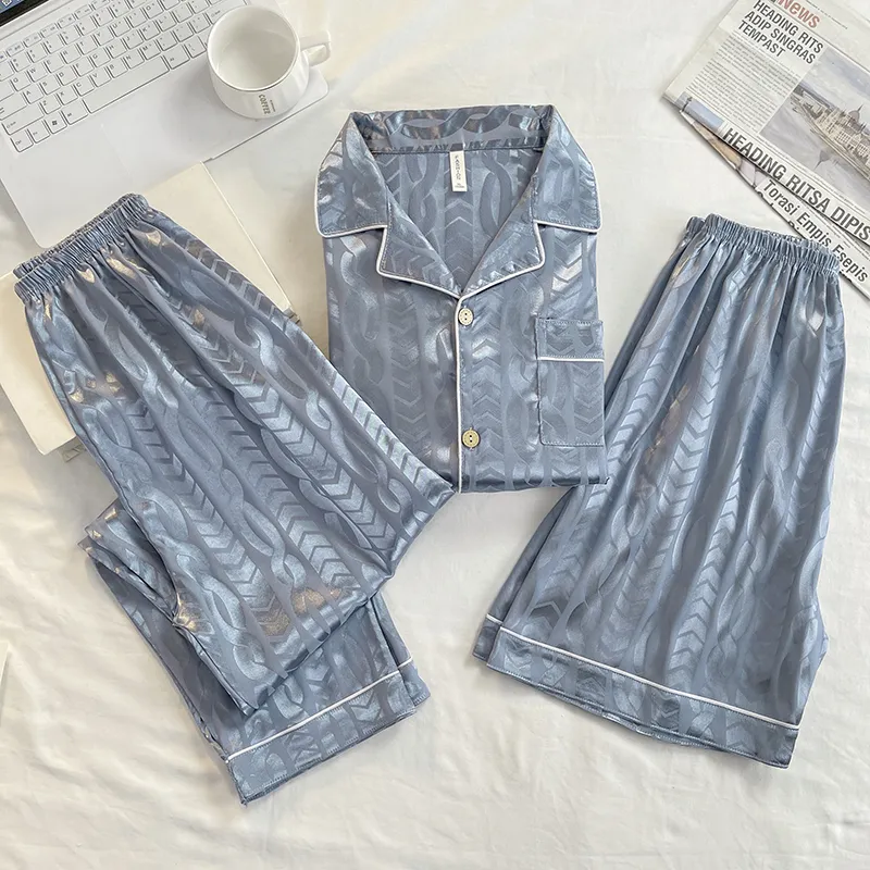 YUZHAOLIN Men Pajama Sets-3