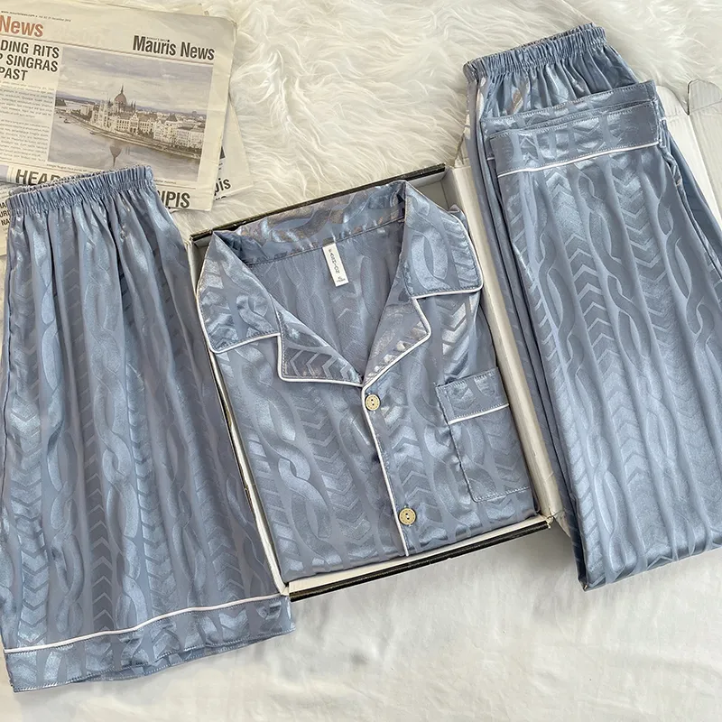 YUZHAOLIN Men Pajama Sets-2