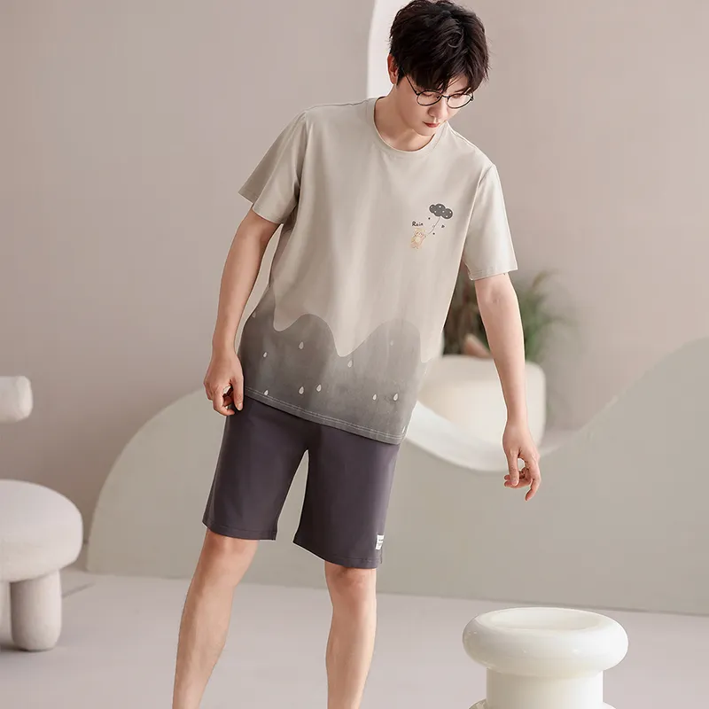 YUZHAOLIN Men Pajama Sets-2