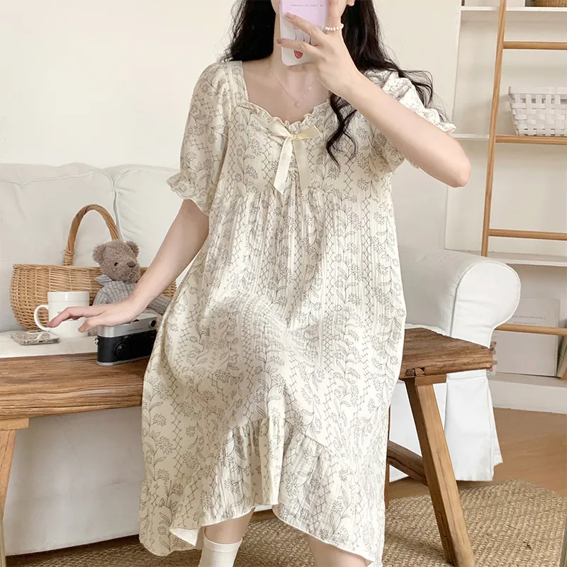 YUZHAOLIN Women's Nightgowns-2