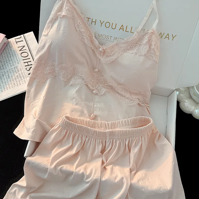 YUZHAOLIN Pajama Set Summer Women's-1