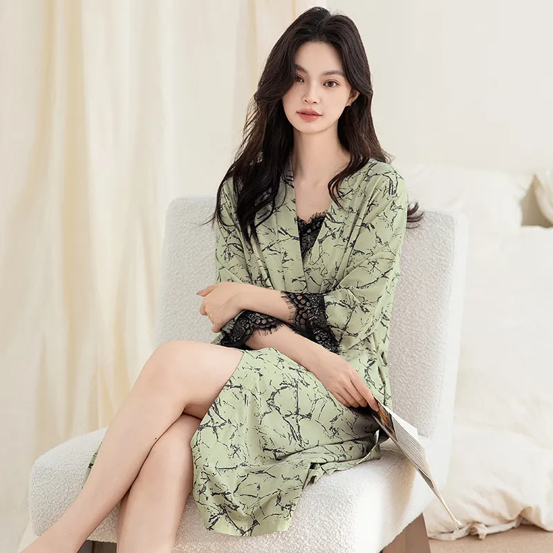 YUZHAOLIN Pajama Set Summer Women's-1