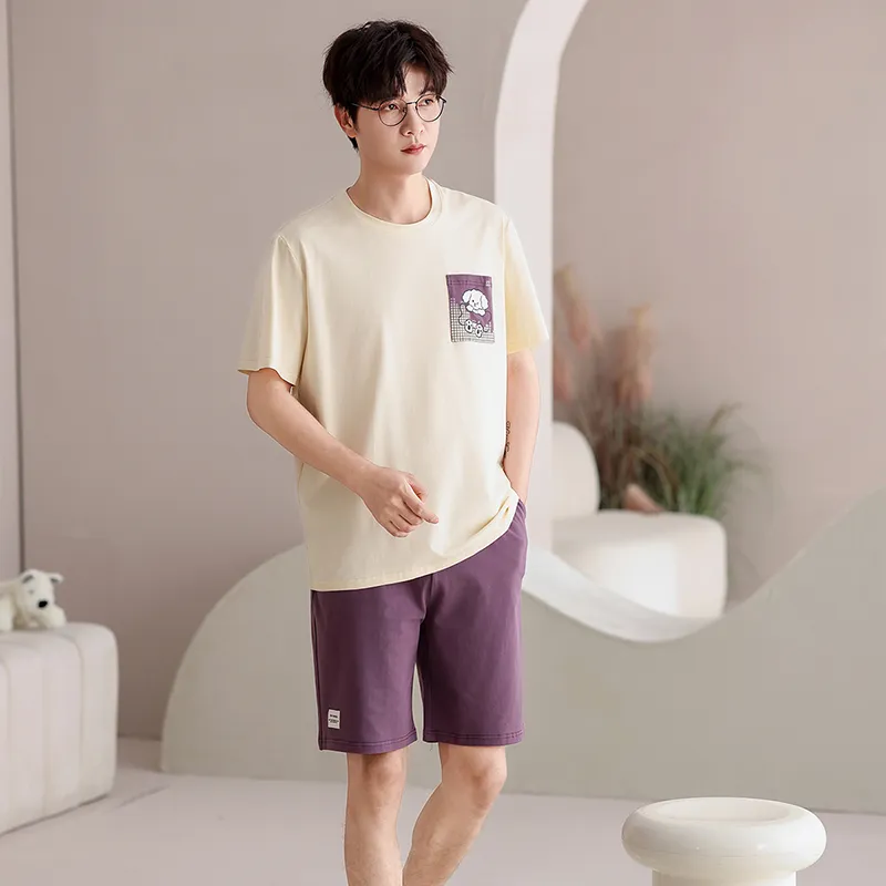 YUZHAOLIN Men Pajama Sets-2