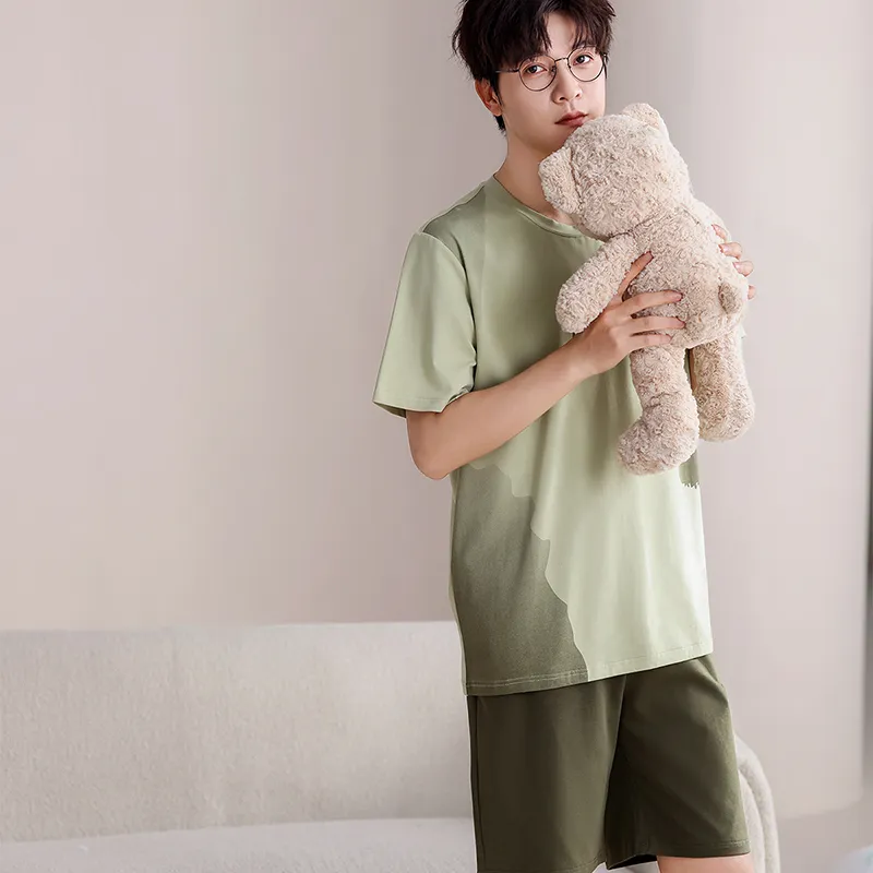 YUZHAOLIN Men Pajama Sets-2