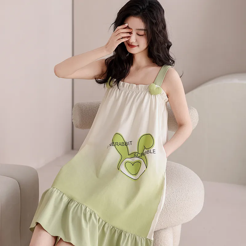 YUZHAOLIN Women's Nightgowns-3