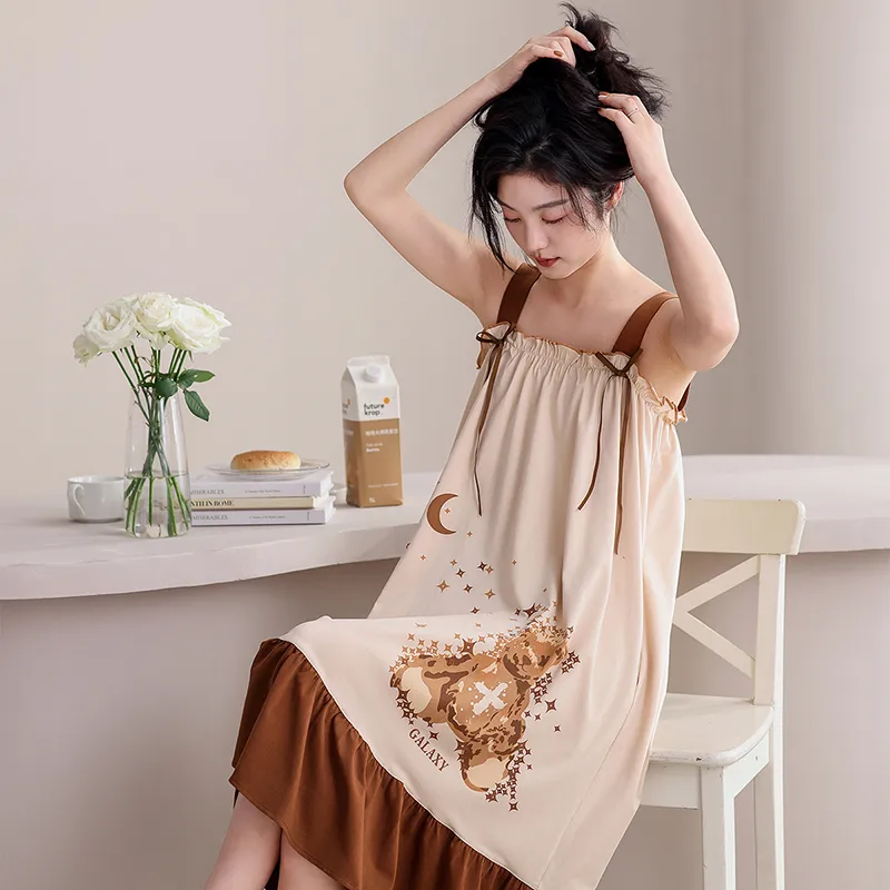 YUZHAOLIN Women's Nightgowns-4