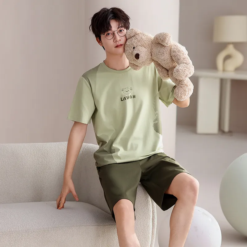 YUZHAOLIN Men Pajama Sets-5