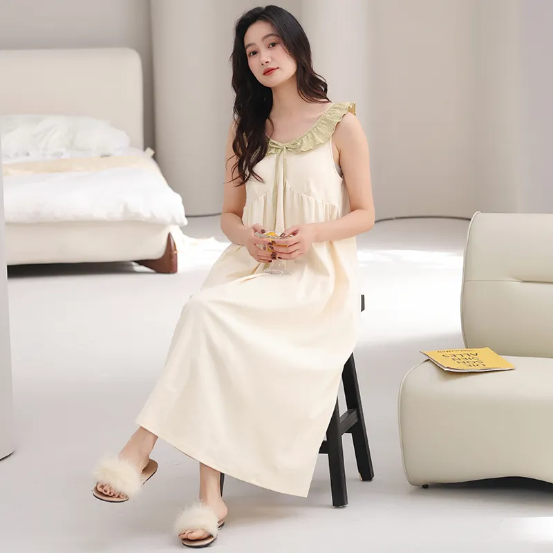 YUZHAOLIN Women's Nightgowns-5