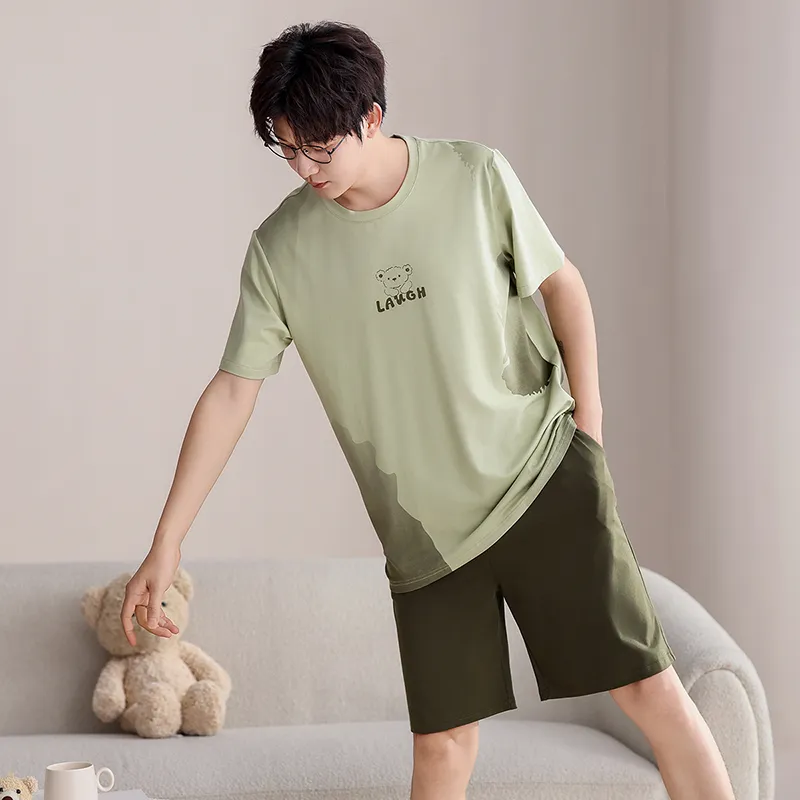 YUZHAOLIN Men Pajama Sets-1