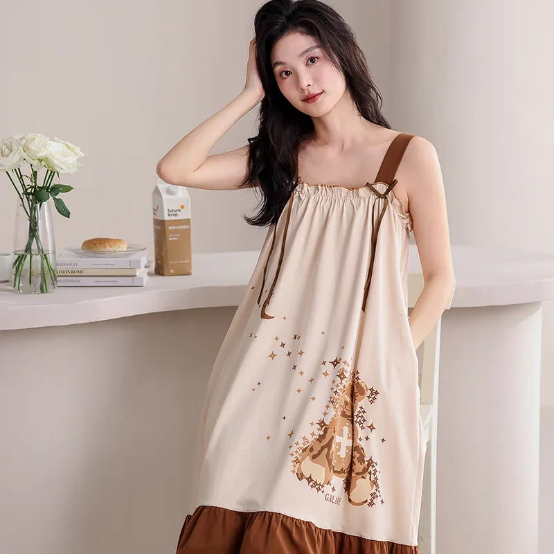 YUZHAOLIN Women's Nightgowns-5