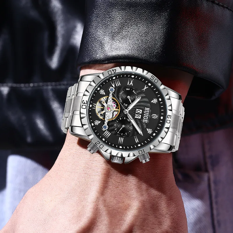 RUIGE Men Watch-5