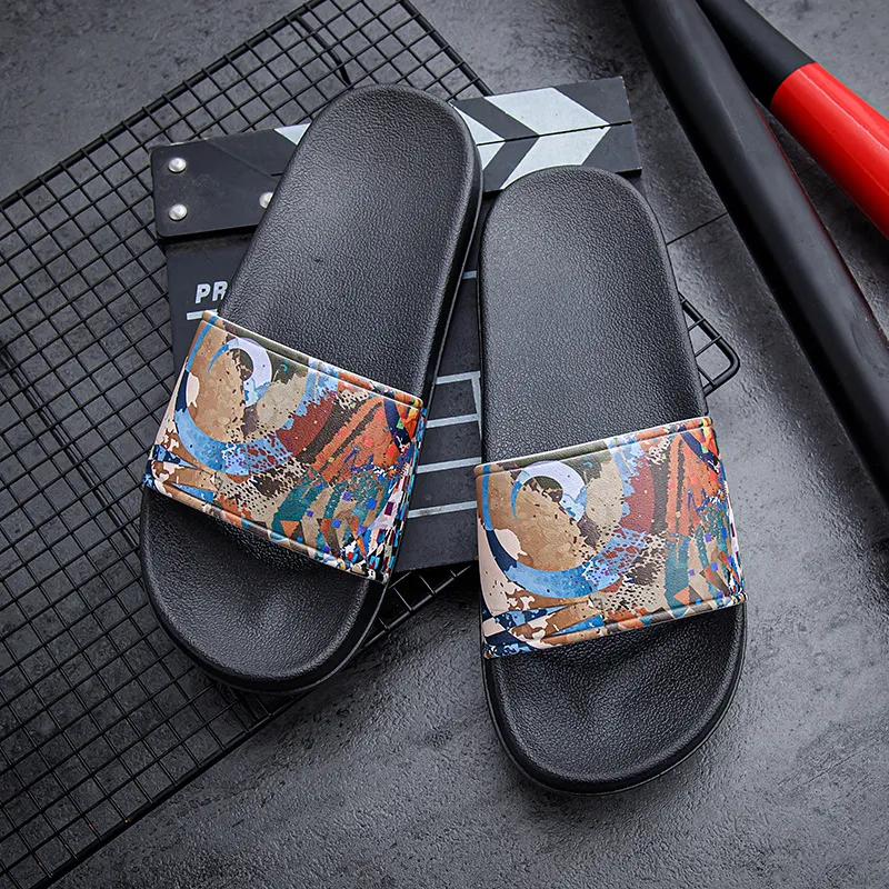 CEO Platform Summer Home Bathing Slip Resistant Couple Seaside Sandals-7