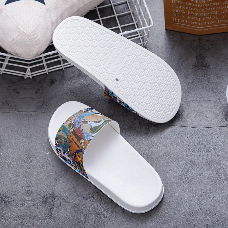 CEO Platform Summer Home Bathing Slip Resistant Couple Seaside Sandals-4