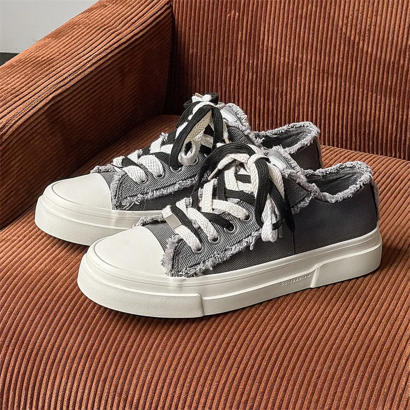 White Sands Breathable, Slip Resistant, Abrasion Resistant, Lightweight Low Top Skateboard Shoes Men's-6
