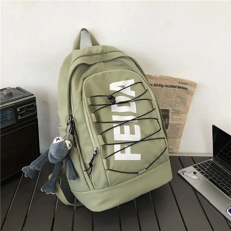 SUN EARTH &U Nylon Backpack Unisex Multicolor-14