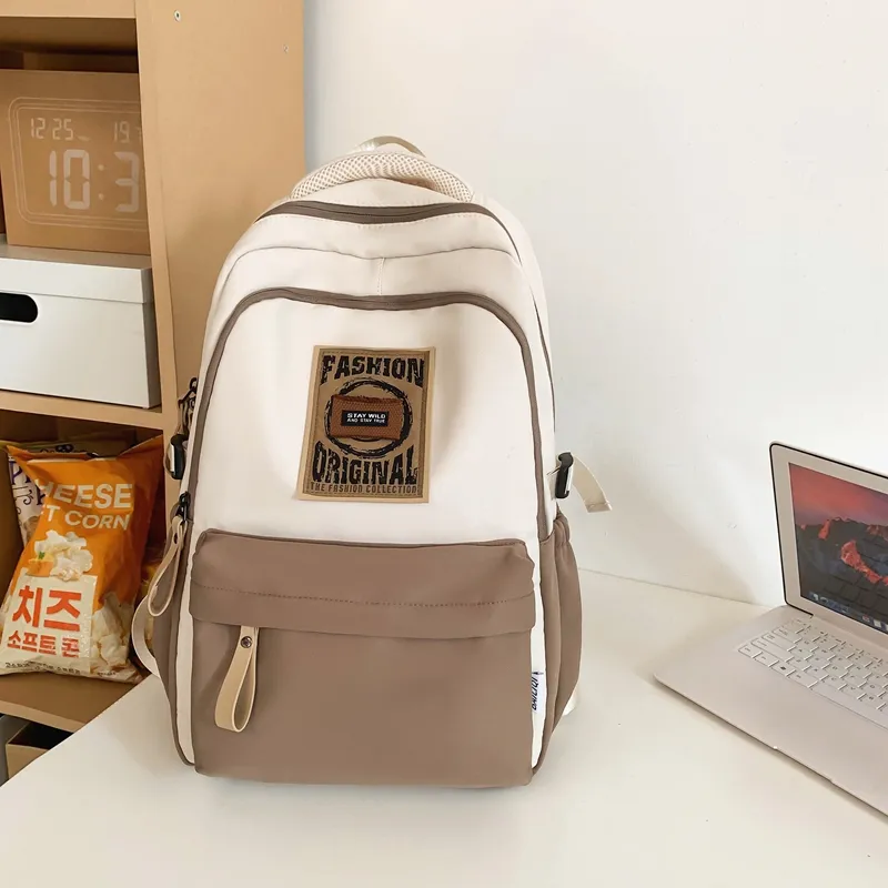 SUN EARTH &U Nylon Backpack Regular Unisex Multicolor-9