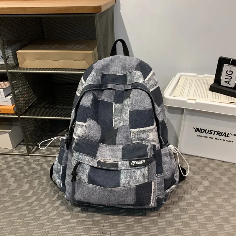 SUN ERATH&U Canvas Canvas Bag Backpack Regular Unisex Multicolor-15