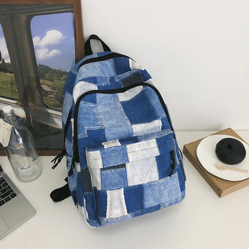 SUN EARTH &U Nylon Backpack Unisex Multicolor-1