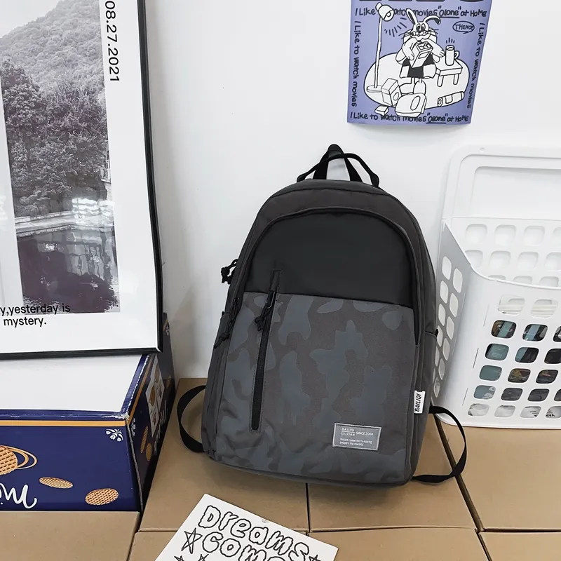 SUN EARTH &U Nylon Backpack Unisex Multicolor-1