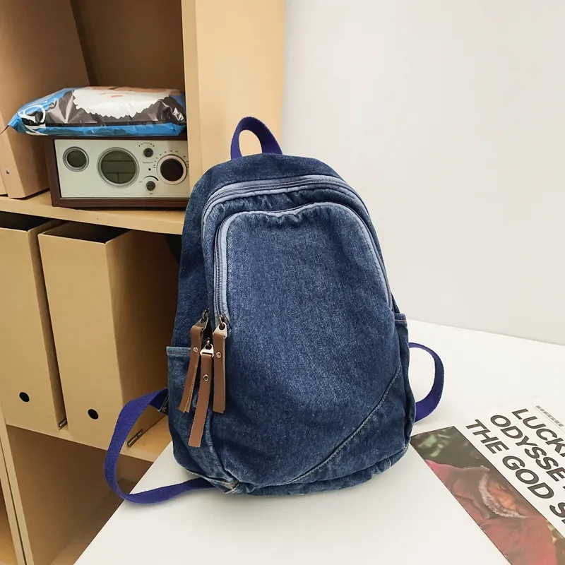 SUN ERATH&U Denim Backpack Unisex Multicolor-1