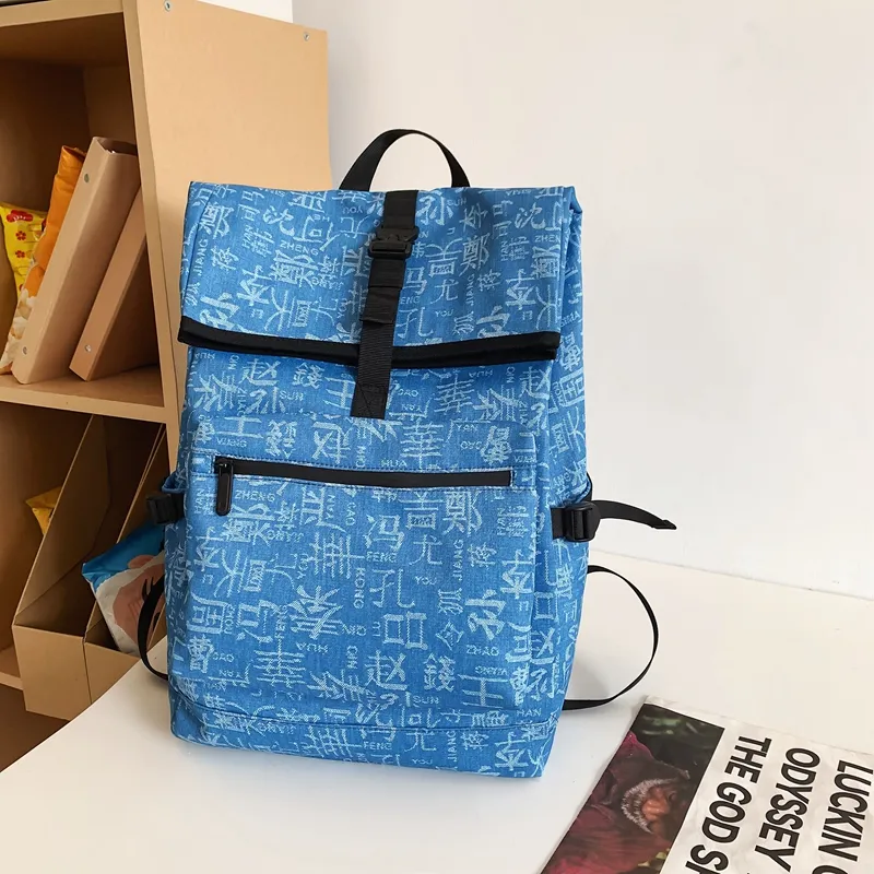 SUN EARTH &U Fabric Backpack Unisex Multicolor-5