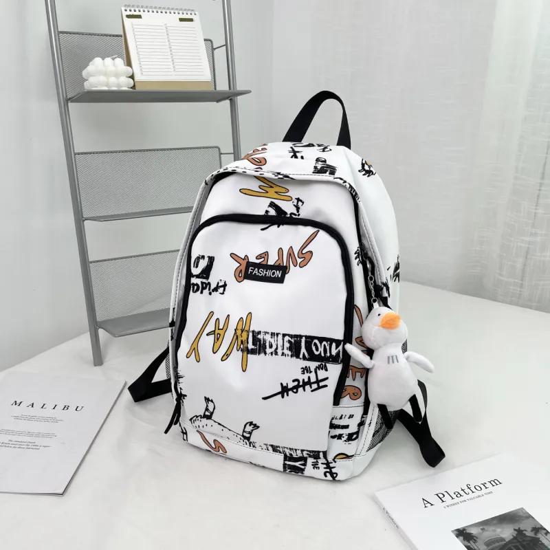 SUN EARTH &U High quality Fabric Backpack Unisex Multicolor-5