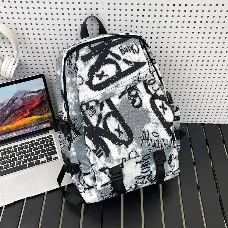 SUN EARTH &U Oxford Backpack Unisex Multicolor-1