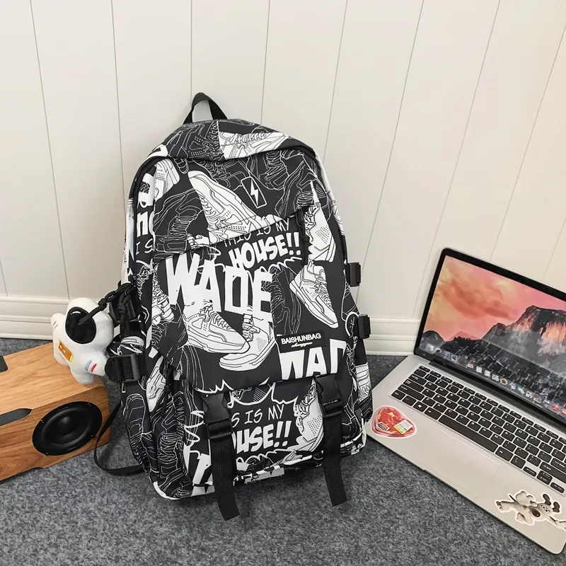 SUN EARTH &U Nylon Backpack Unisex Multicolor-2