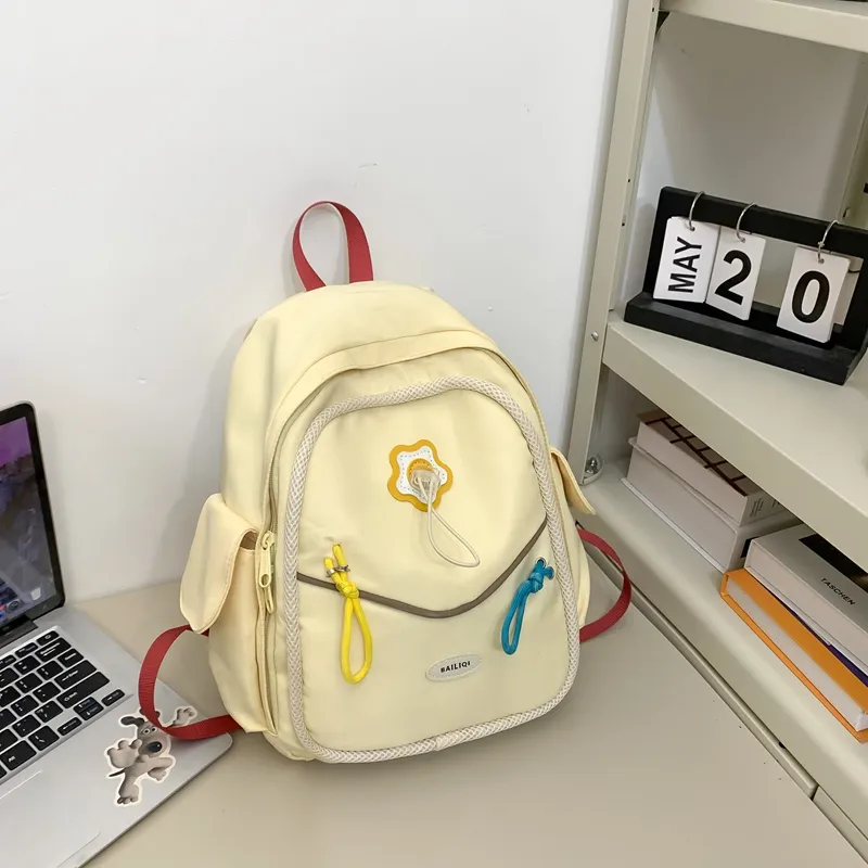 SUN EARTH &U Nylon Backpack Unisex Multicolor-7