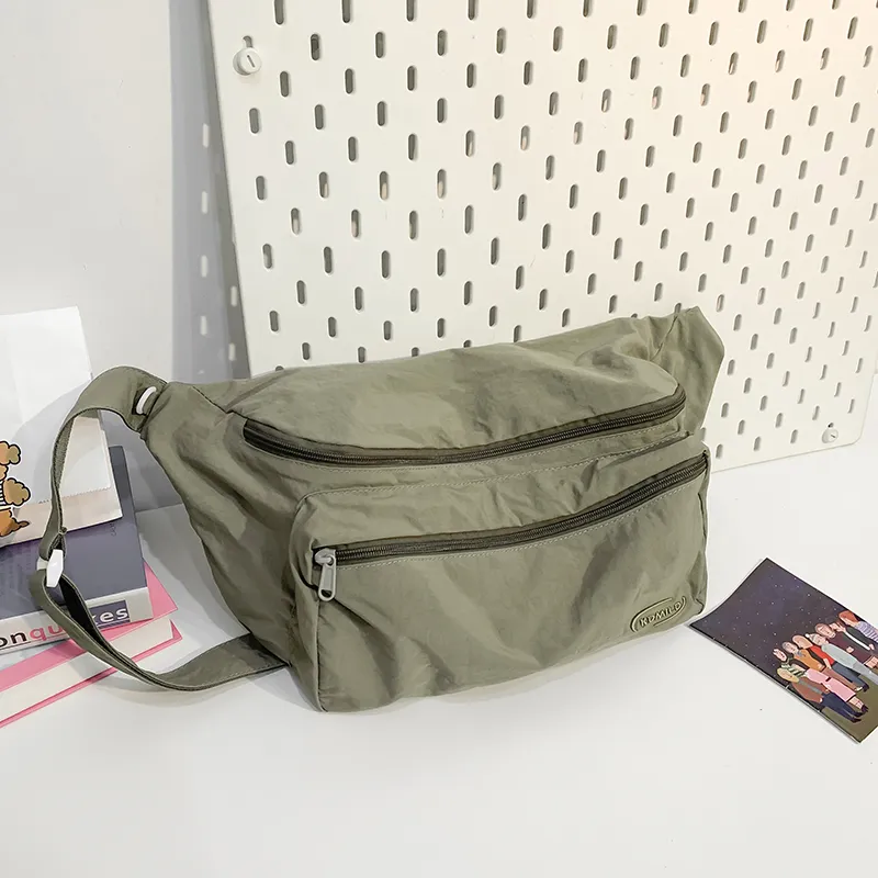 SUN ERATH&U Nylon Sling Bag Unisex Multicolor-11