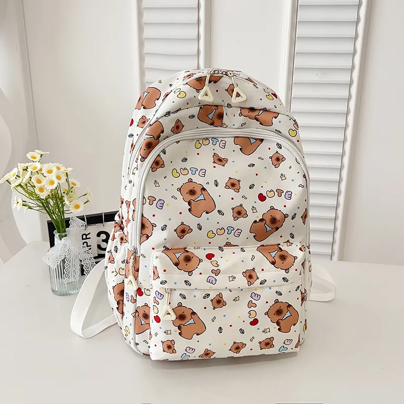 SUN EARTH &U Nylon Backpack Unisex Multicolor-2