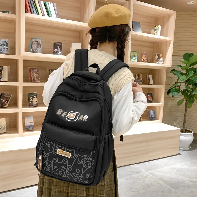 SUN ERATH&U Nylon Backpack Unisex Multicolor-1