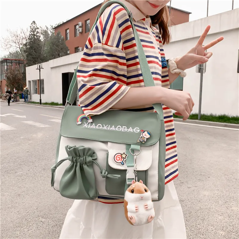 SUN ERATH&U Canvas Crossbody Bag Regular Women's Multicolor-3