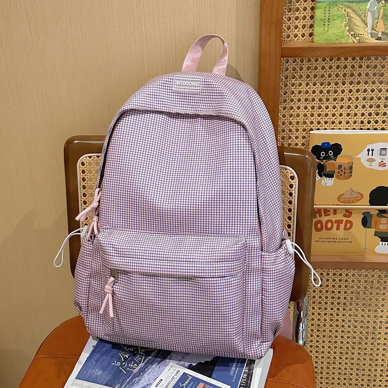 SUN EARTH &U Nylon Backpack Large Size Unisex Multicolor-5