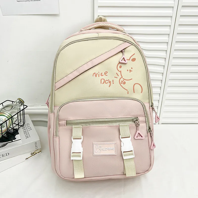 SUN EARTH &U Nylon Backpack Unisex Multicolor-10