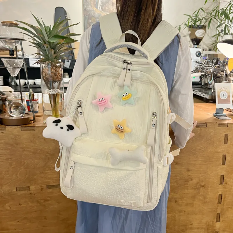 SUN ERATH&U Composite Cloth Backpack Unisex Multicolor-1