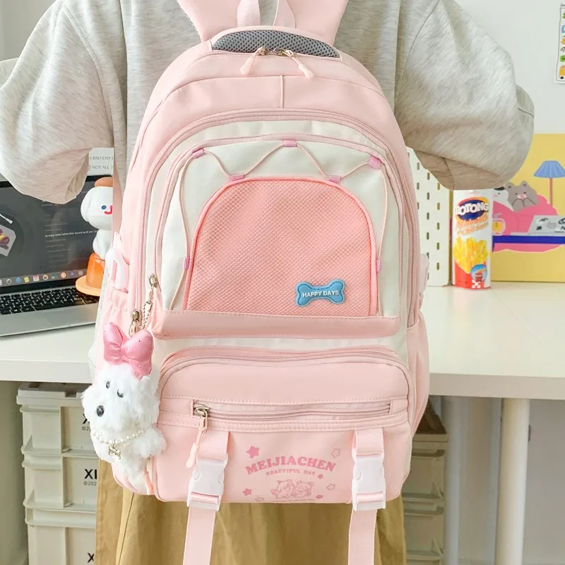 SUN ERATH&U Composite Cloth Backpack Women's Multicolor-1