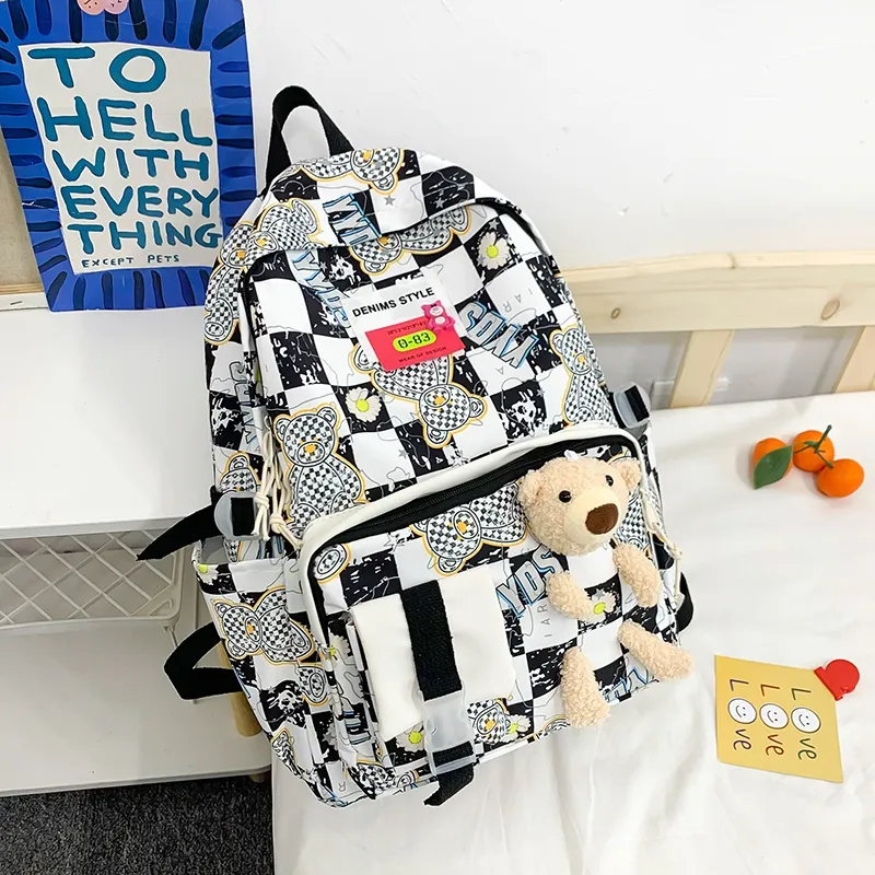 SUN EARTH &U Nylon Backpack Unisex Multicolor-11