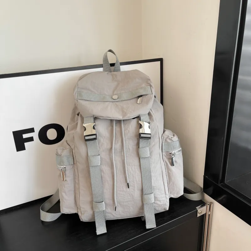 SUN EARTH &U Nylon Backpack Regular Unisex Multicolor-7
