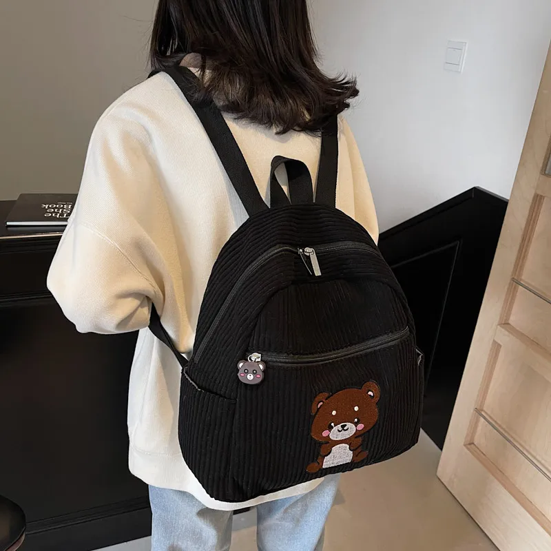SUN ERATH&U Corduroy Backpack Regular Women's Multicolor-15
