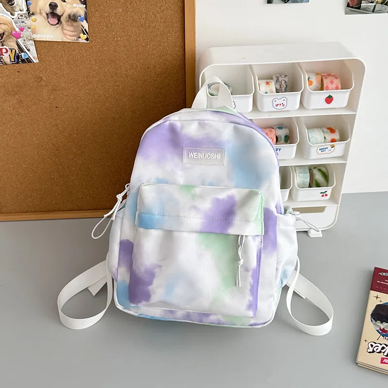SUN EARTH &U Nylon Backpack Women's Multicolor-8
