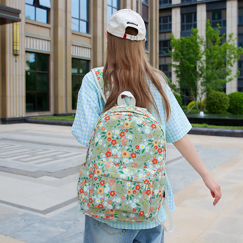 SUN ERATH&U Fabric Backpack Combo Set Women's Multicolor-9