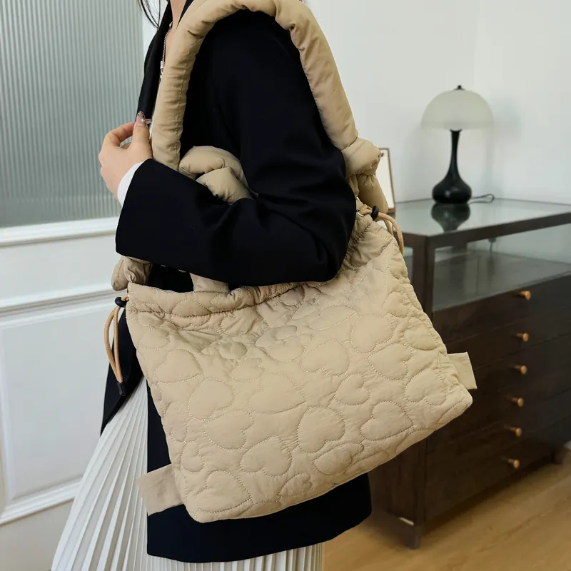 SUN ERATH&U Nylon Tote Bag Shopping Bag Double-Shoulder One Shoulder Handbag Women's Multicolor-1
