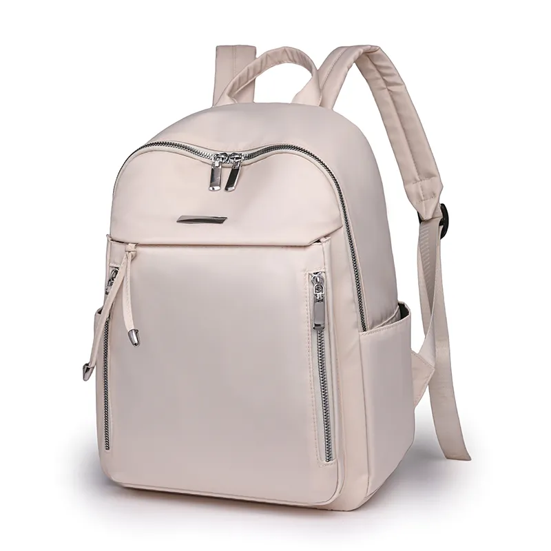 SUN ERATH&U Nylon Backpack Women's White/Dark Gray/Black-1