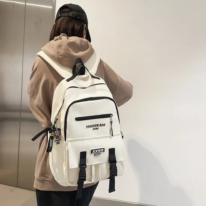 SUN ERATH&U Cotton Backpack Regular Unisex Multicolor-1