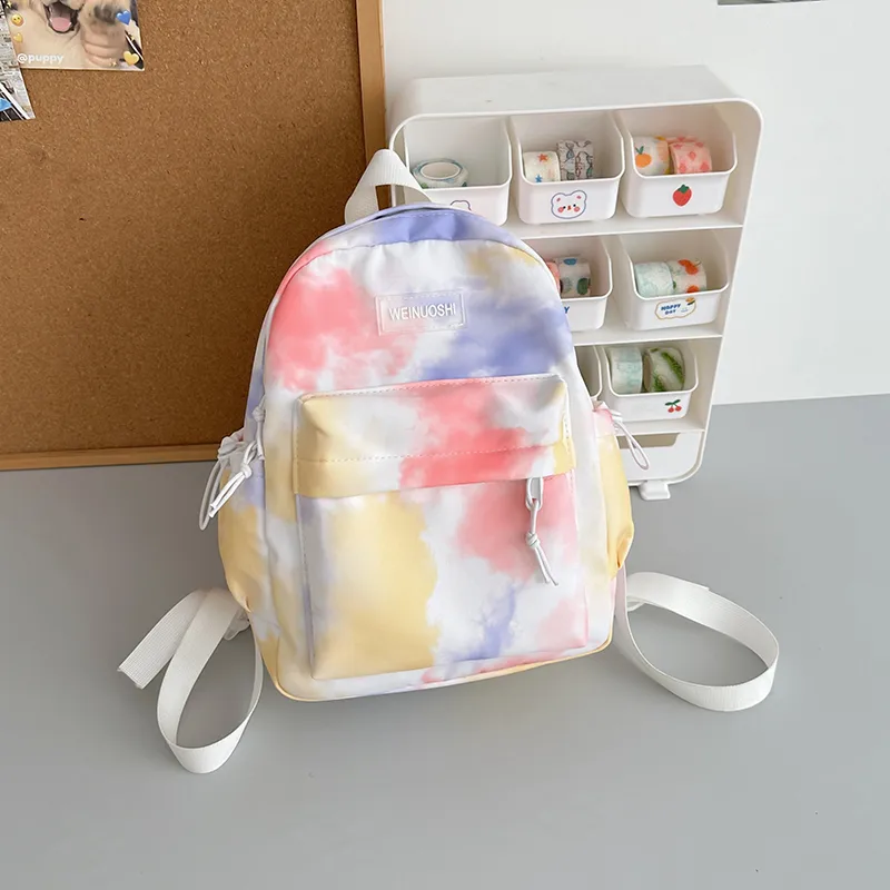 SUN EARTH &U Nylon Backpack Women's Multicolor-20