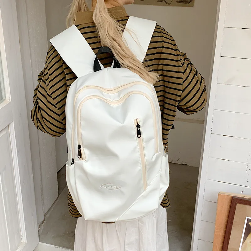 SUN ERATH&U Nylon Fabric Backpack Unisex Multicolor-4